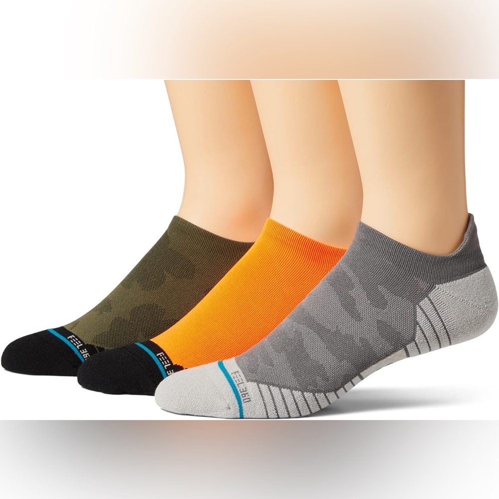 New Stance Performance Tab Socks Large 3 Pack